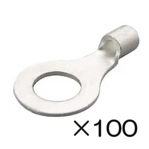 裸圧着端子 丸形